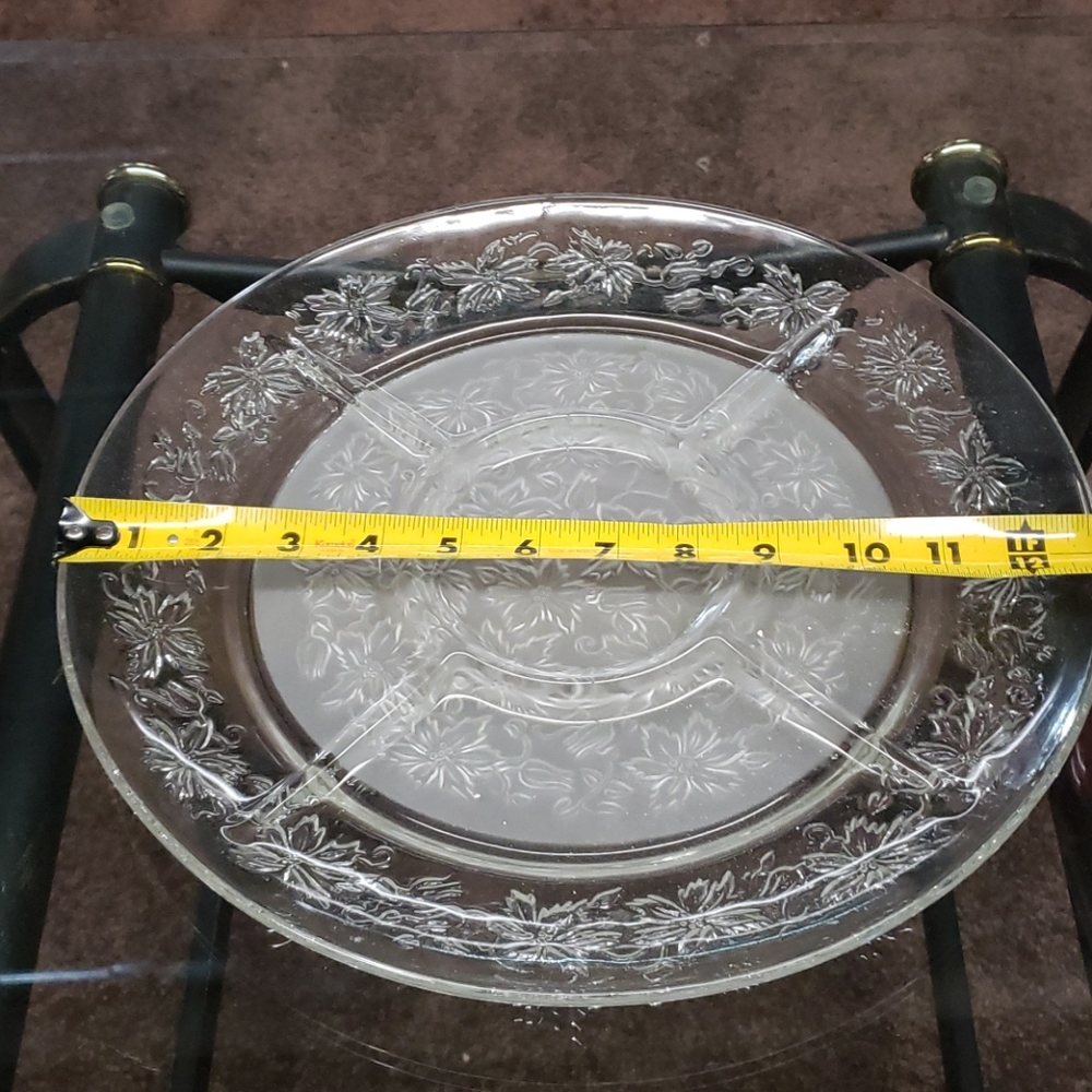 Princess House Fantasia 13" Veggie Serving Platter